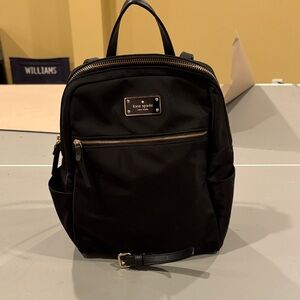 Kate Spade Black Backpack